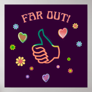 Sixties Far Out Poster