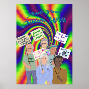 Sixties Protest Poster