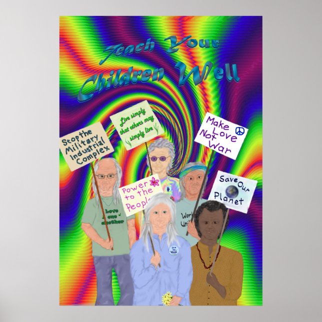 Sixties Protest Poster (Front)