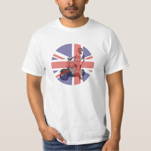 Sixties scooter girl art T-Shirt