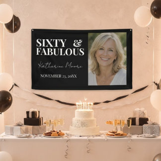 Sixty & Fabulous Banner