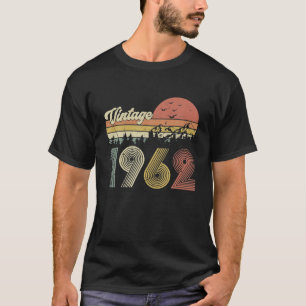 Sixty Years Old Vintage 1962 Retro 60th Bday Party T-Shirt