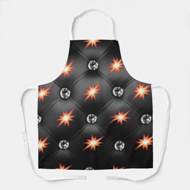 Size All-Over Print Apron Large 27"x34 Whether you (Front)