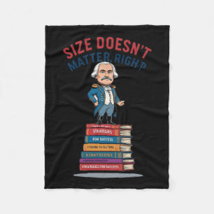 Size Doesn’t Fleece Blanket