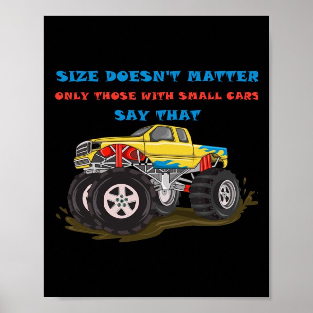 Size Doesn't  Poster (Front)