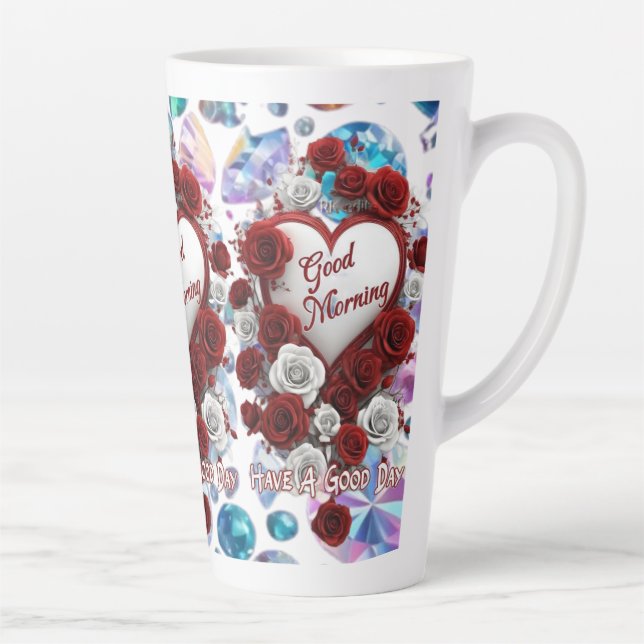 Size: Large Latte Mug If you like drinking coffee  (Right)