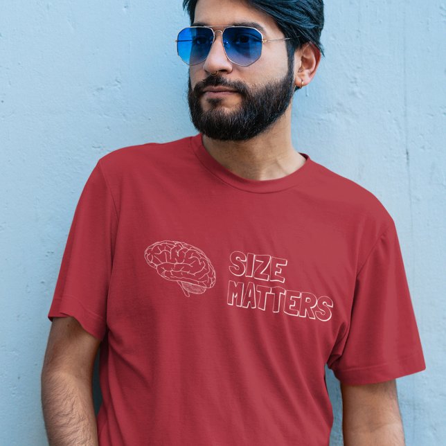 Size Matters Academic Innuendo T-Shirt (Creator Uploaded)
