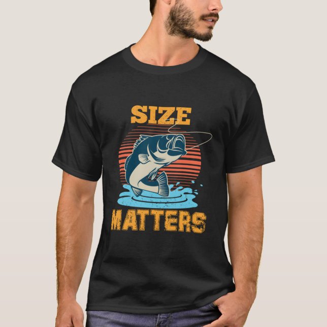 Size-Matters Fishing T-Shirt (Front)
