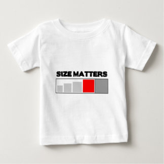 Size Matters - Geocaching Stuff Baby T-Shirt