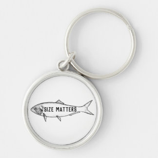 Size Matters Key Ring