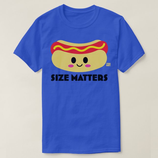 SIZE MATTERS T-Shirt (Design Front)