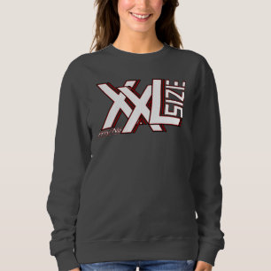Size XXL - SIZE XXL - my Number Designing Sweatshirt