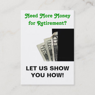 Sizzle Card - Let Us Show You!