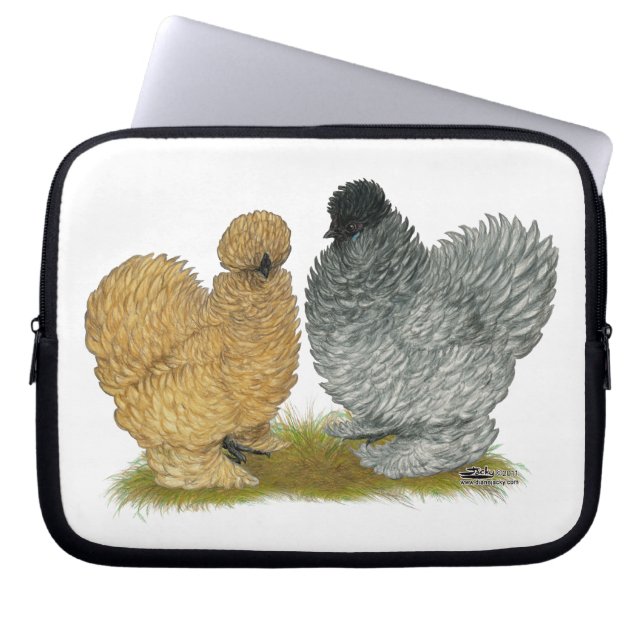 Sizzle Chickens Laptop Sleeve (Front)