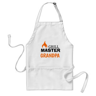 SIZZLE! 🍔 Grill Master Grandpa Apron