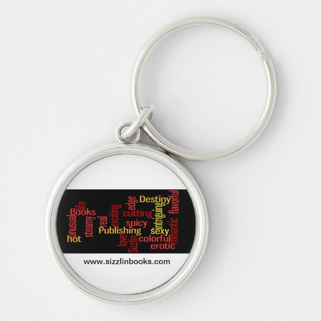 Sizzlin Books - Key Ring (Front)