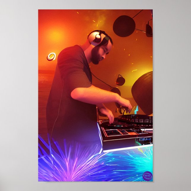 SIZZLIN' DJ POSTER (Front)