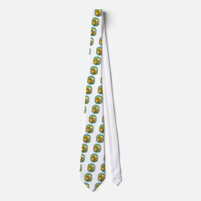Sizzlin In South Beach Tie (Front)