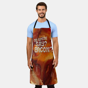 Sizzling Bacon Apron, Funny Bacon Lovers Humour  Apron