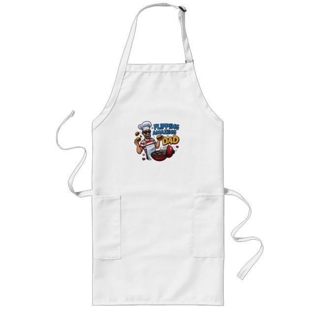 Sizzling Summer A Father’s Day BBQ Feast! Long Apron (Front)