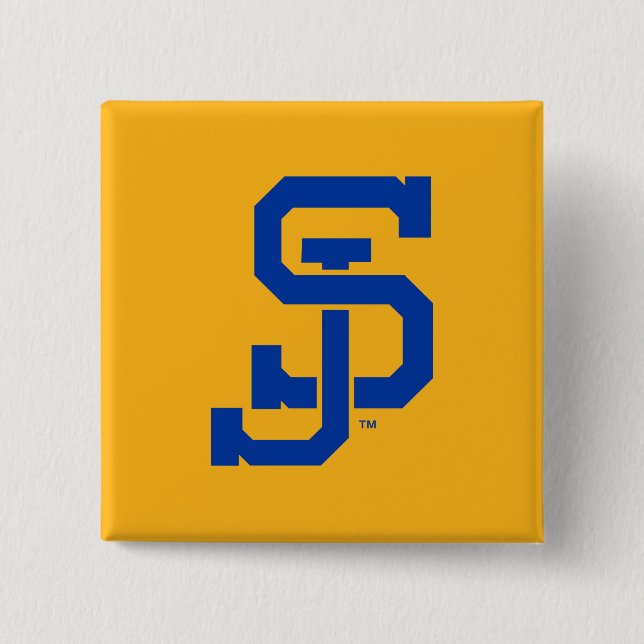 SJ Spartans 15 Cm Square Badge (Front)