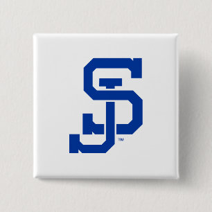 SJ Spartans logo 15 Cm Square Badge