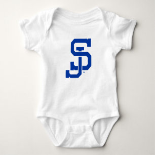 SJ Spartans logo Baby Bodysuit