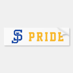 SJ Spartans logo Bumper Sticker