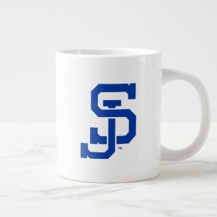 SJ Spartans logo Large Coffee Mug