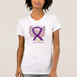 Sjogren's Syndrome Purple Awareness Ribbon Shirt