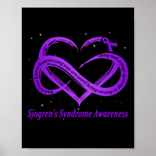 Sjogren's Syndrome Warrior Down Syndrome Awareness Poster