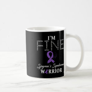 Sjogren's Syndrome Warrior I'm Fine Down Syndrome Coffee Mug