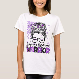 Sjorgren's Syndrome Warrior Women Girl Survivor T-Shirt