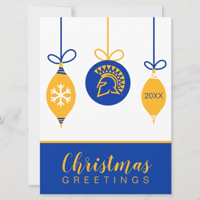 SJSU Holiday Card (Front)