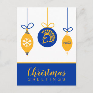 SJSU Holiday Greetings Postcard