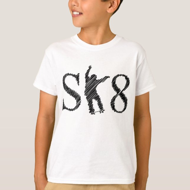 SK8 skater T-Shirt (Front)