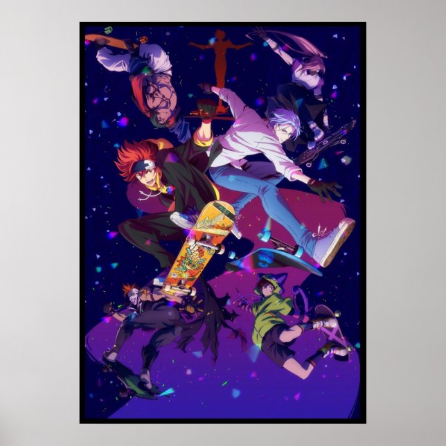 SK8 The Infinity Characters Poster (Front)