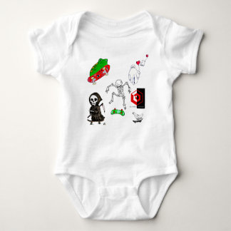 Sk8r 4 LIFE (starter kit) Baby Bodysuit