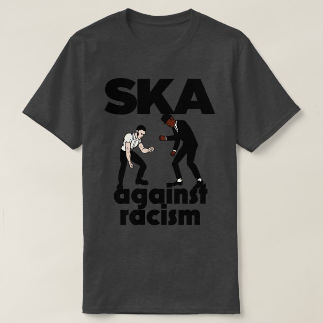 Ska Against Racism T-Shirt (Design Front)