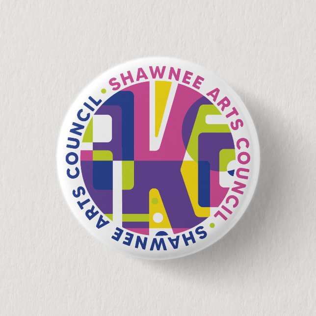 SKA Arts Council Button (Front)