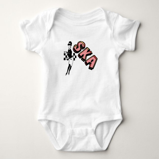SKA Dancer Baby Bodysuit (Front)