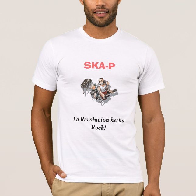 SKA-P, La Revolucion hecha Rock! - Customised T-Shirt (Front)