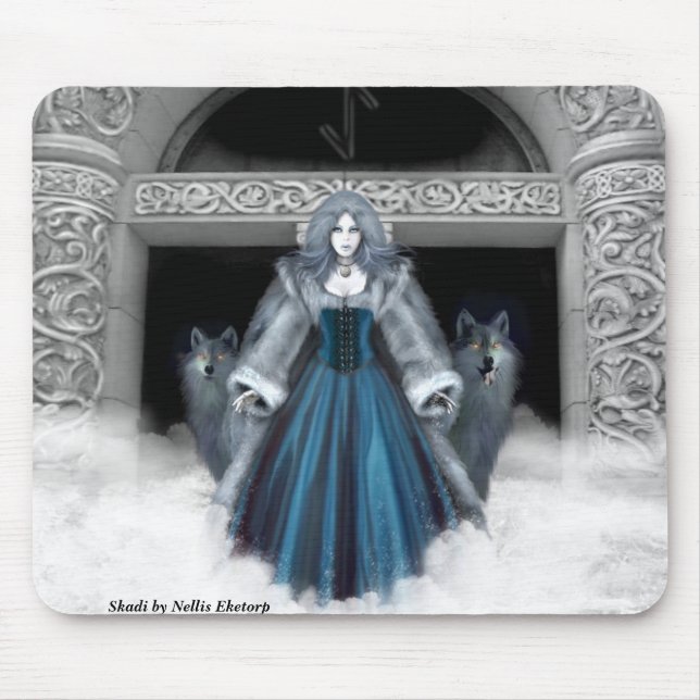 Skadi mousepad 1 by Nellis Eketorp (Front)