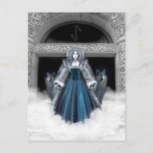 Skadi postcard by Nellis Eketorp