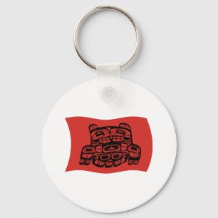 Skagit Tribe Flag Keychain