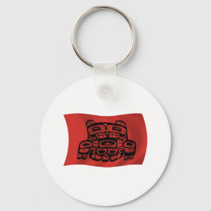 Skagit Tribe Flag Keychain