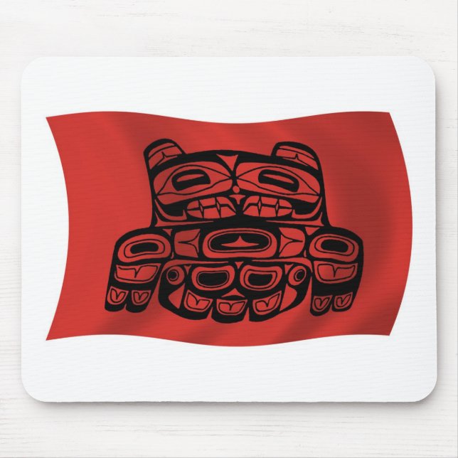 Skagit Tribe Flag Mousepad (Front)