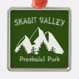 Skagit Valley Provincial Park Backpack Metal Ornament