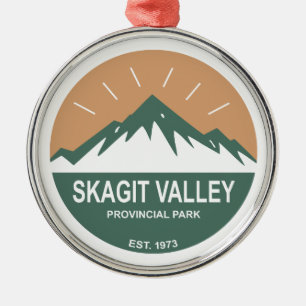 Skagit Valley Provincial Park Metal Ornament