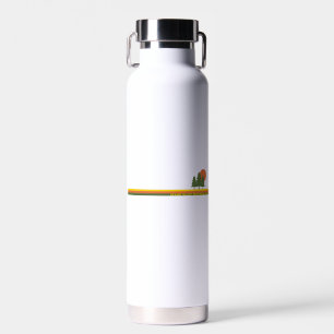 Skagit Valley Provincial Park Pine Trees Sun Water Bottle
